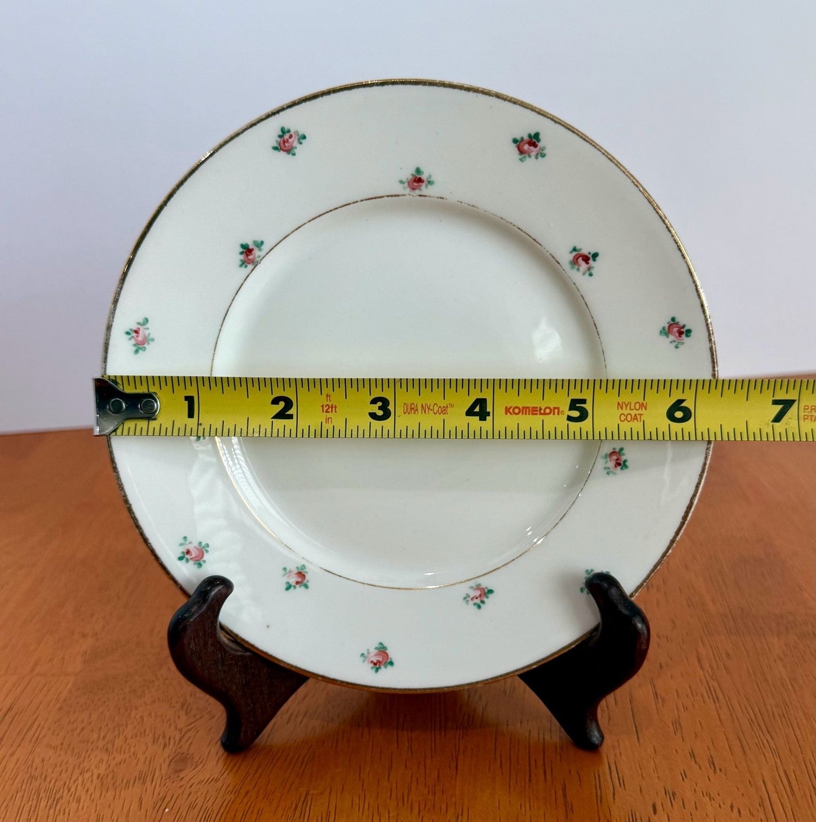Vintage W.G. & Co. Limoges France Rose Bud 6.25