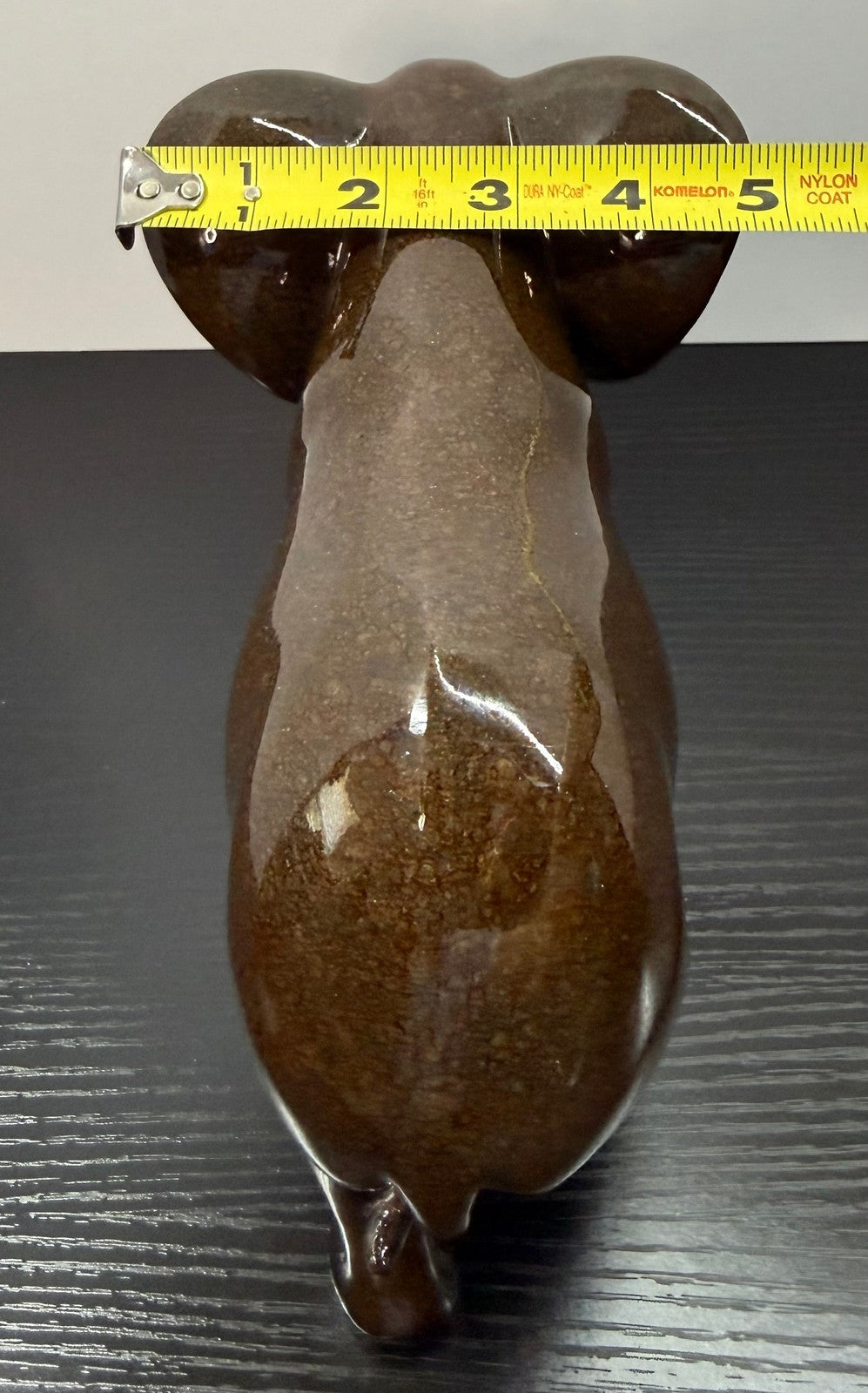 Vintage Ceramic Aynsley elephant Gold-Tone Tusks Animal Kingdom Collection 1990s