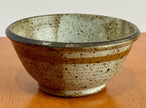 Vintage Signed Japanese Studio Pottery Chawan Tea Ceremony Bowl 5.25” Earthtones
