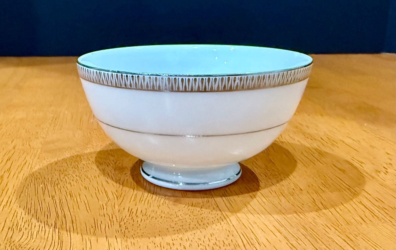Vintage Mikasa Barclay Pattern 8258 Fine China Footed Teacup Coffee Cup