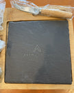 Cheese & Dip Serving Set Bamboo Board 3 Ramekins Slate Square Cheese/Meat Knife
