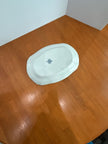 Antique Clifford Transferware Pottery England Blue & White Serving Platter