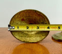 Vintage Solid Brass Candlestick Holders Set of 2