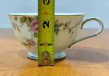Vintage Noritake Firenze Gold Trim Tea Cup 6674 Floral Moss Rose