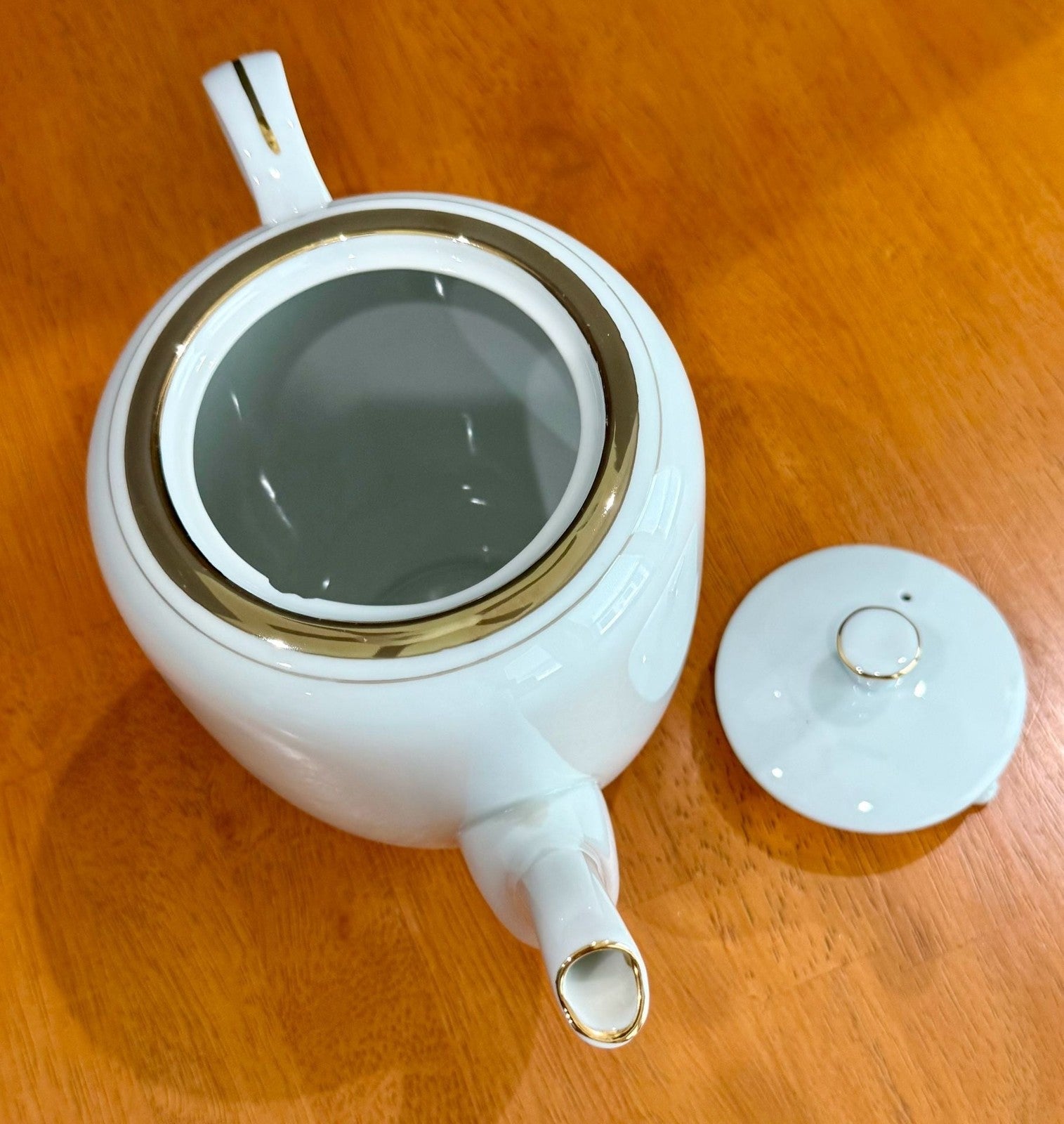 Royalton China Co Golden Elegance Translucent Porcelain Coffee or Teapot