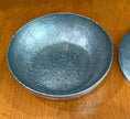 Vintage Buenilum Handwrought Hammered Aluminum Trinket Dish with Bakelite Flower