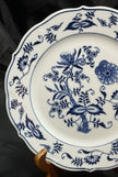 Vintage Blue Danube Blue Onion Salad Plate 8 3/4” Luncheon Plate Japan Rare!