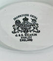 Vintage J. & G. Meakin Ironstone White Soup Tureen with Lid and Ladle