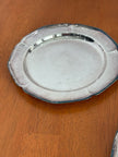 Set of 4 Vintage Wm. Rogers 988 Silverplate Scalloped Bread & Butter Plates