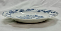 Vintage Blue Danube China Blue Onion Pattern Rimmed 8 1/4