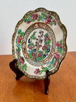 Vintage Coalport Indian Tree Multicolor Scalloped 6 Inch Bread and Butter Plate