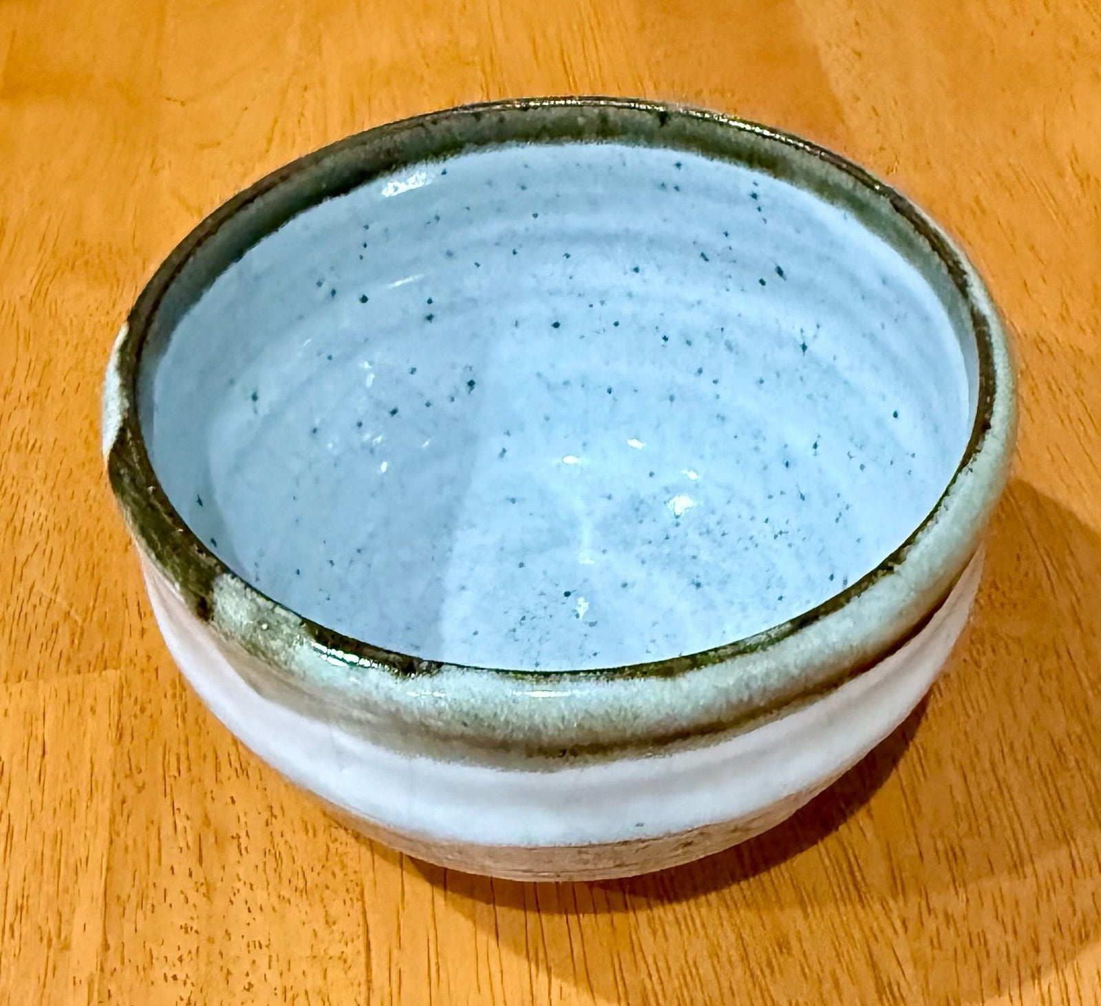 Vintage Japanese Hagi-Ware Style Matcha Chawan Tea Bowl Signed 4.5”