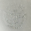Vintage Pyrex 221 8 1/4 Inch Round Clear Glass Baking Dish Ovenware Set of 2
