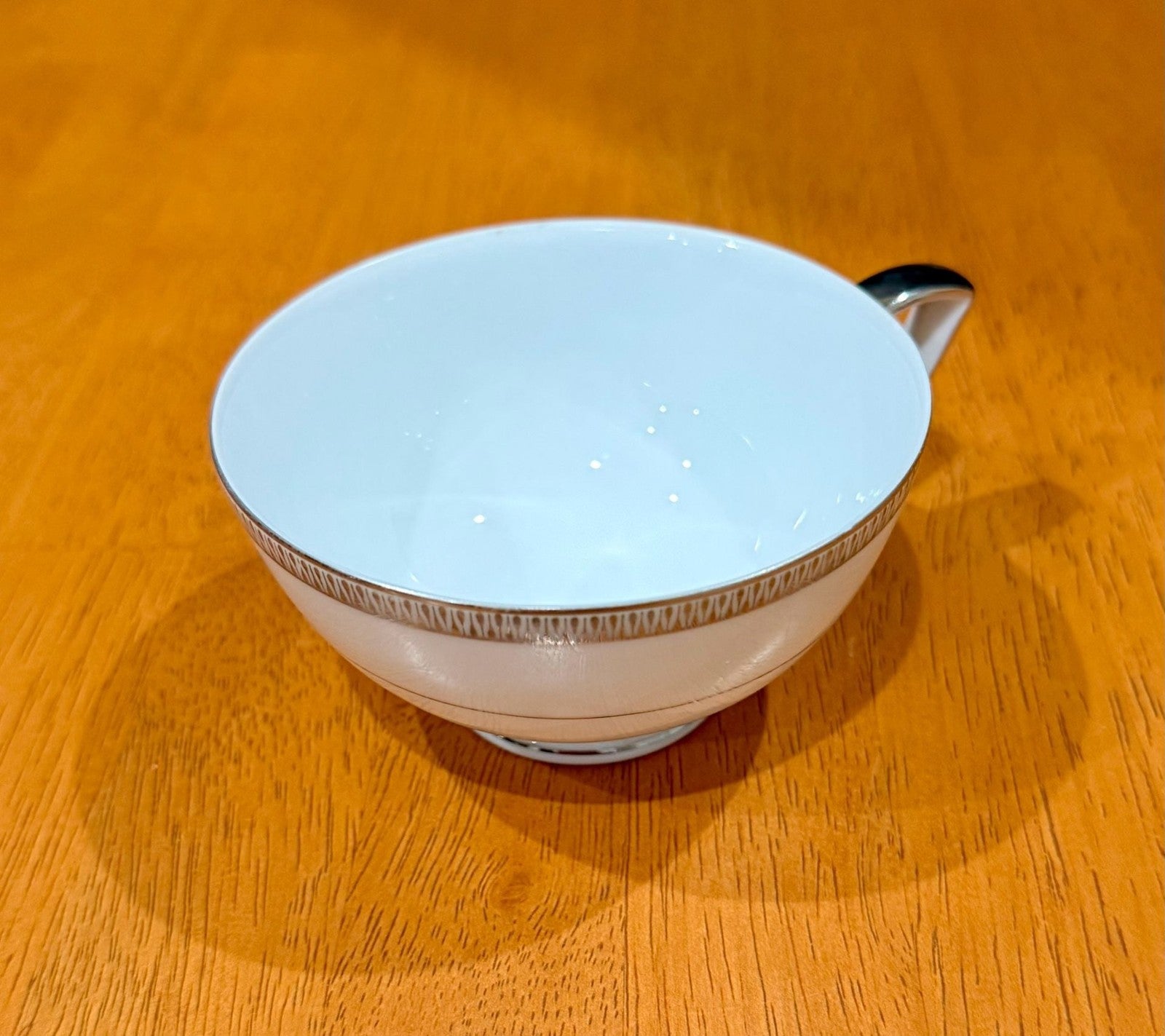 Vintage Mikasa Barclay Pattern 8258 Fine China Footed Teacup Coffee Cup