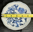 Vintage Blue Danube Blue Onion Round Tea Cup Saucer 5 1/2 Inches Japan Rare!