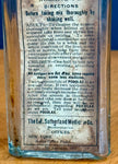 Antique Podolax Medicine Bottle E.E. Sutherland Medicine Co. with Label