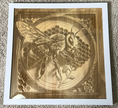 Worker Bee 3D Laser Engraved Portrait  11
