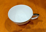 Vintage Mikasa Barclay Pattern 8258 Fine China Footed Teacup Coffee Cup