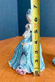 Vintage Goldscheider Everlast Porcelain Victorian Lady Figurines Set of 2