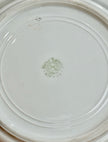 Antique Nippon Hand Painted Porcelain Serving Dish Gold Handles Pink Floral Swag