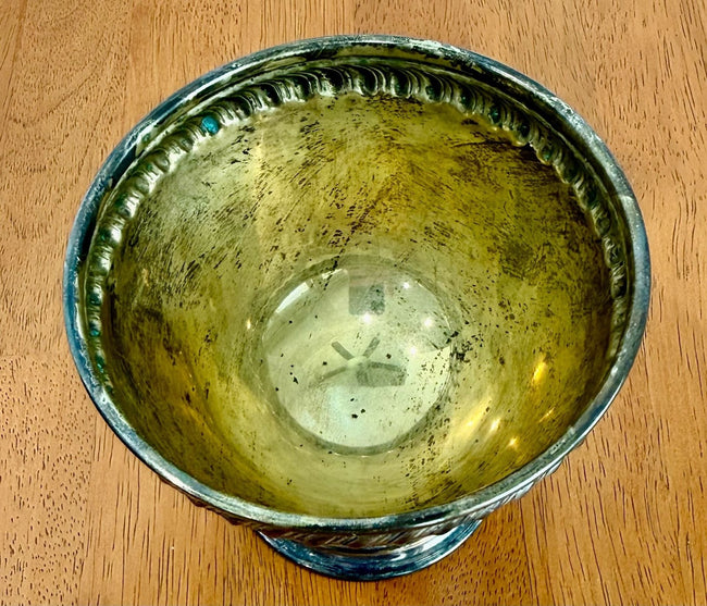 Vintage Wm. Rogers Silver Plated Pedestal Footed Bowl Model 805