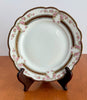 Antique MZ Austria Moritz Zdekauer 6” Bread Butter Plate Pink Roses Gold Trim