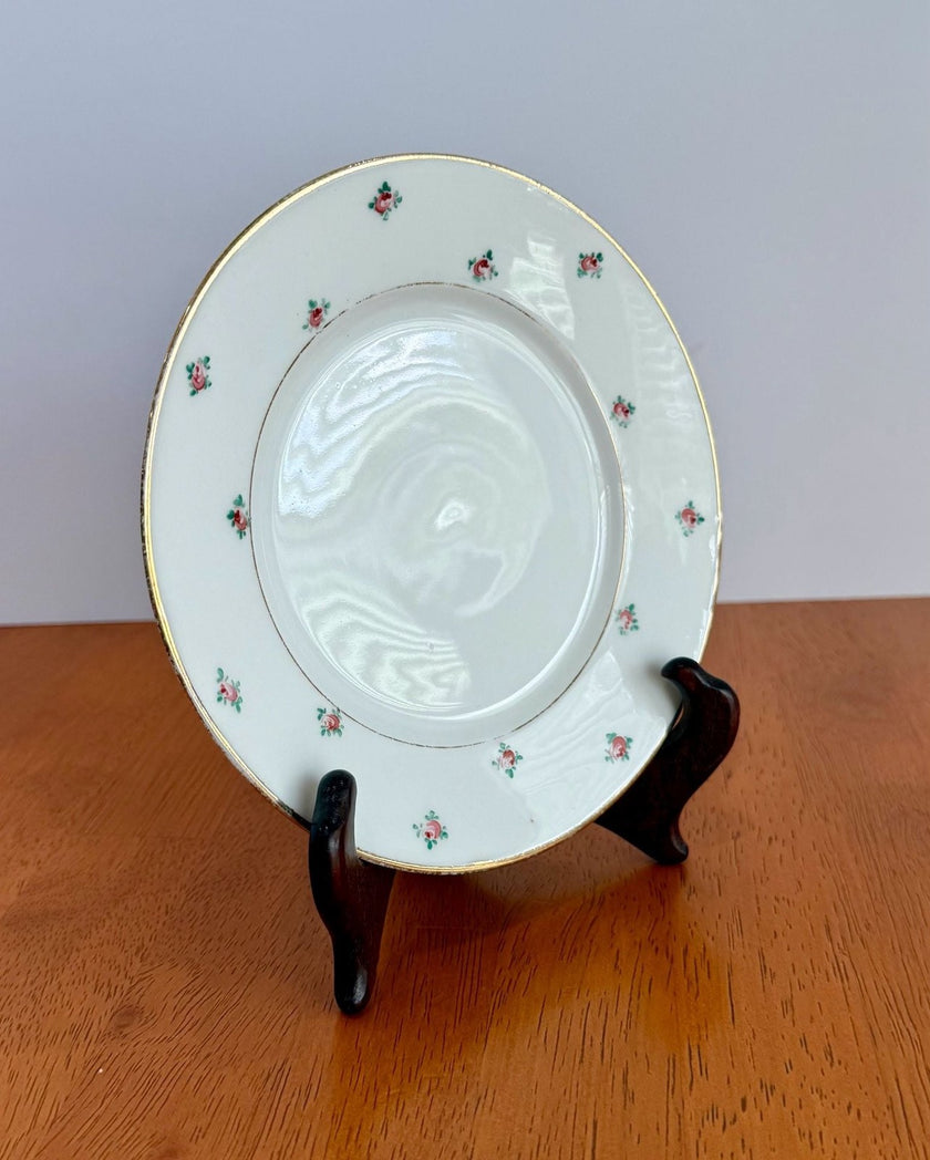 Vintage W.G. & Co. Limoges France Rose Bud 6.25