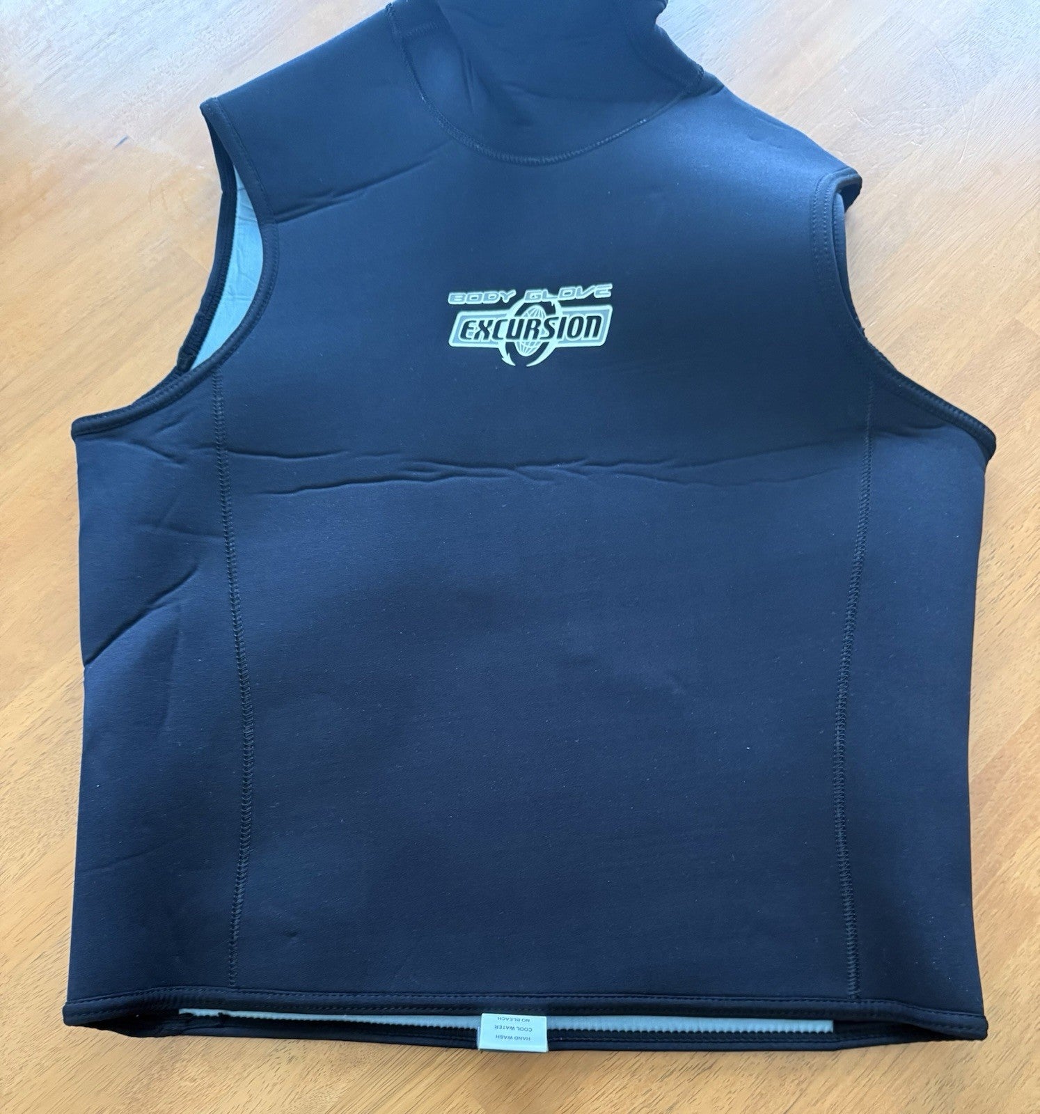 Body Glove Excursion Hooded Vest Mens XL Neoprene Diving Scuba Snorkeling Vest