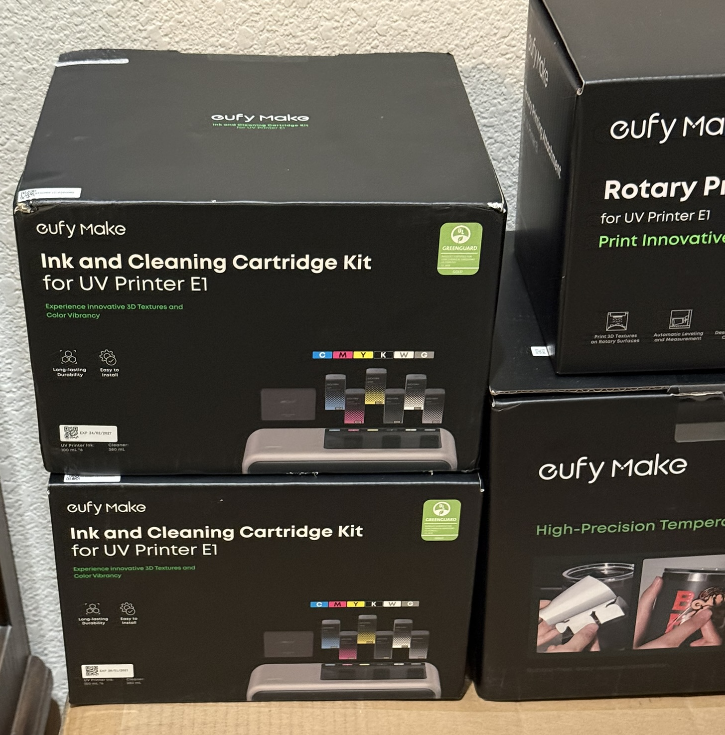 Brand New eufyMake E1 UV Printer DELUXE Bundle + Extra Ink & Cleaning Kit
