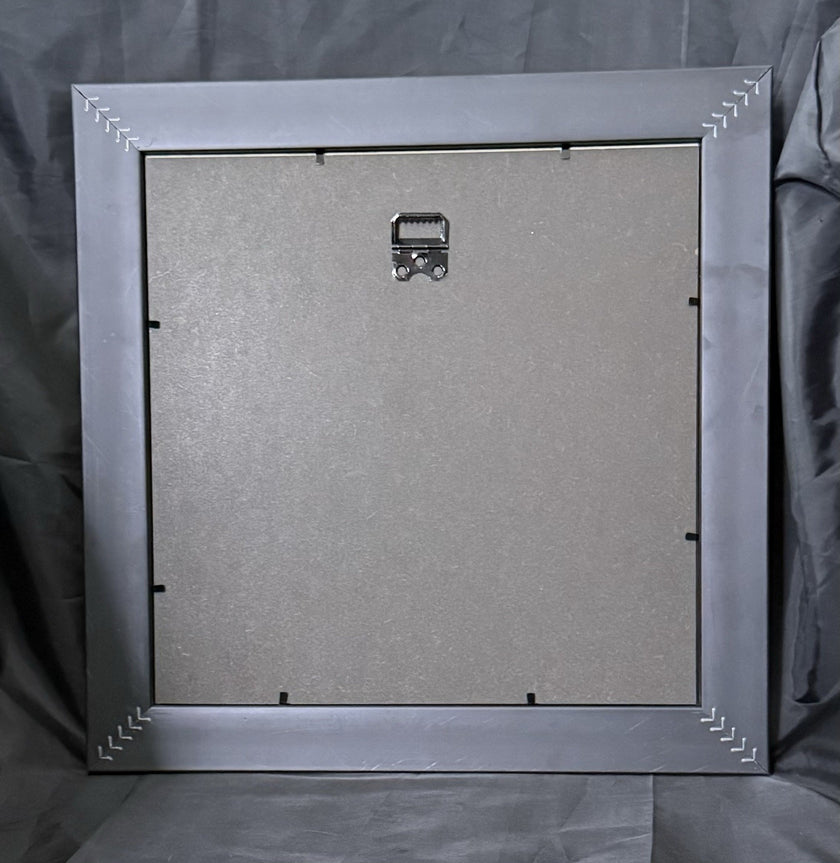 Wood Dragon Laser Engraved Portrait Gold Frame Original Artwork