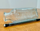 Antique Hires Household Extract Root Beer Glass Bottle Aqua