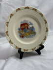 Vintage Royal Doulton  Bunnykins 1936  Collectible 6 Bunny’s On A Raft  8” Plate