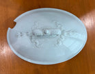 Vintage J. & G. Meakin Ironstone White Soup Tureen with Lid and Ladle