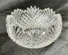 American Brilliant Period Cut Glass Finger Bowl Strawberry & Fans Pattern Rare!