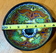 Antique PZH BEEK Model #8 Ceramic Bowl Gouda Holland Art Deco Floral Circa 1923