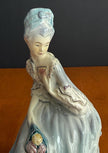 Vintage Goldscheider Everlast Porcelain Victorian Lady Figurines Set of 2