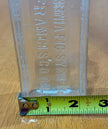 California Fig Syrup Co. Antique Glass Medicine Bottle Clear