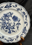 Vintage Blue Danube Blue Onion Salad Plate 8 3/4” Luncheon Plate Japan Rare!