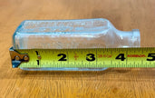 Antique Hires Household Extract Root Beer Glass Bottle Aqua