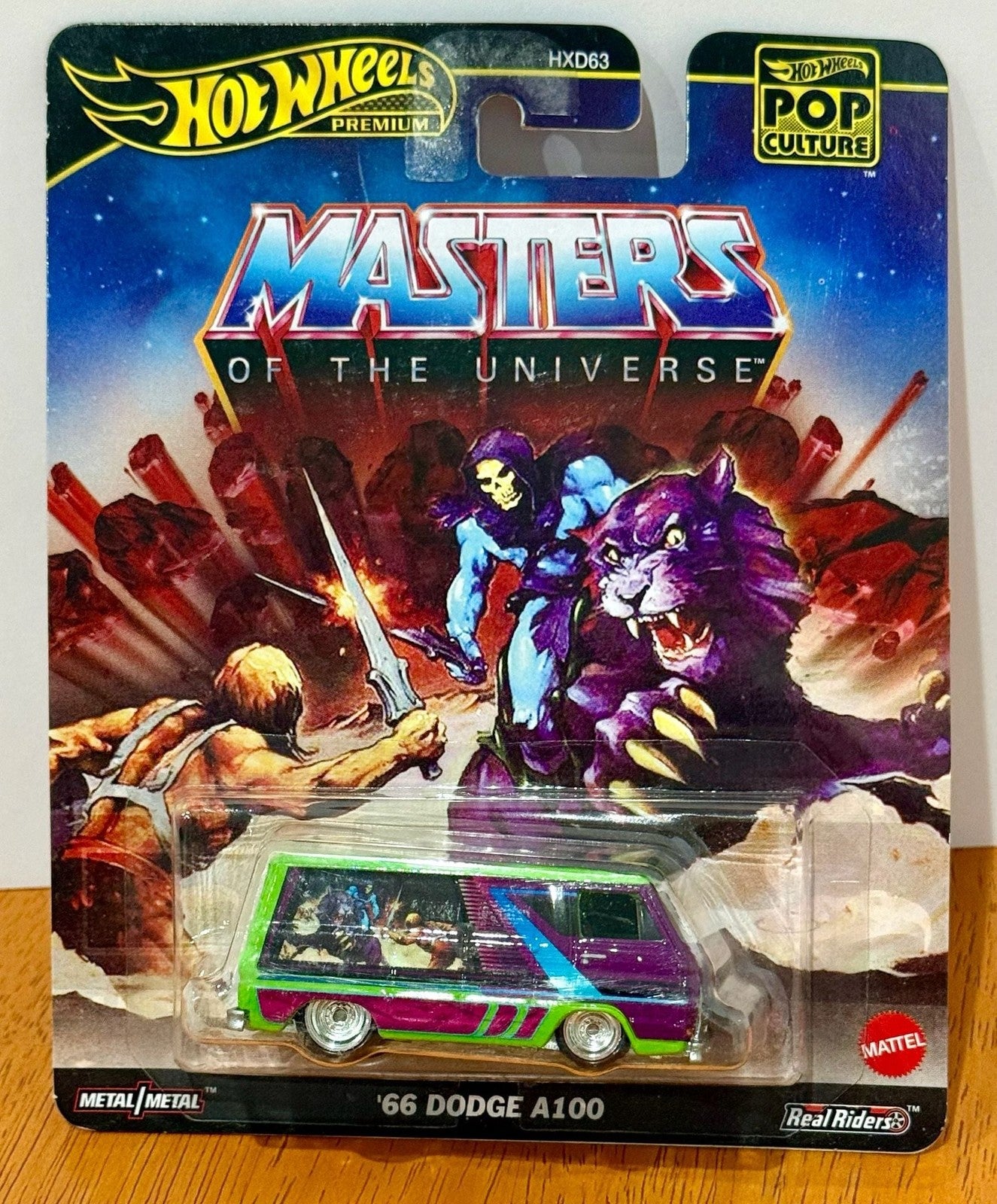Hot Wheels Premium Pop Culture Masters of the Universe '66 Dodge A100 Die-Cast