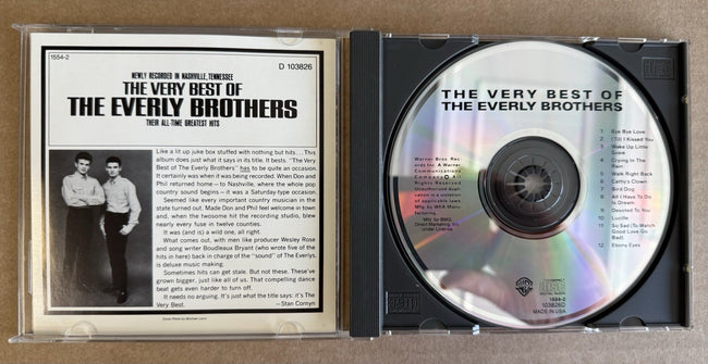 Vintage CD album The Very Best of The Everly Brothers 1988 USA CD