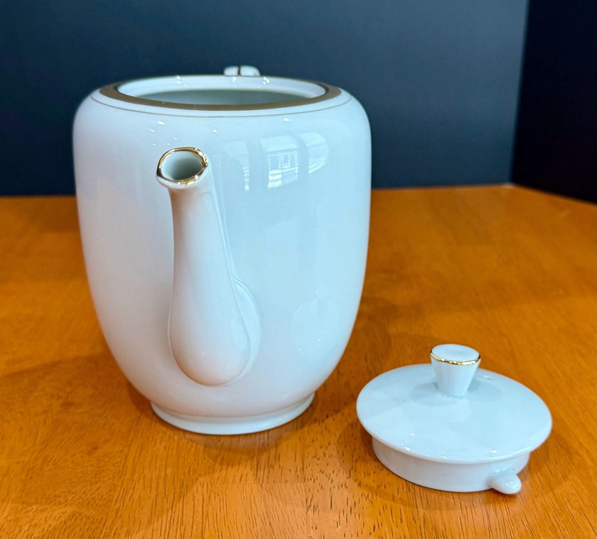 Royalton China Co Golden Elegance Translucent Porcelain Coffee or Teapot