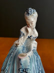 Vintage Goldscheider Everlast Porcelain Victorian Lady Figurines Set of 2