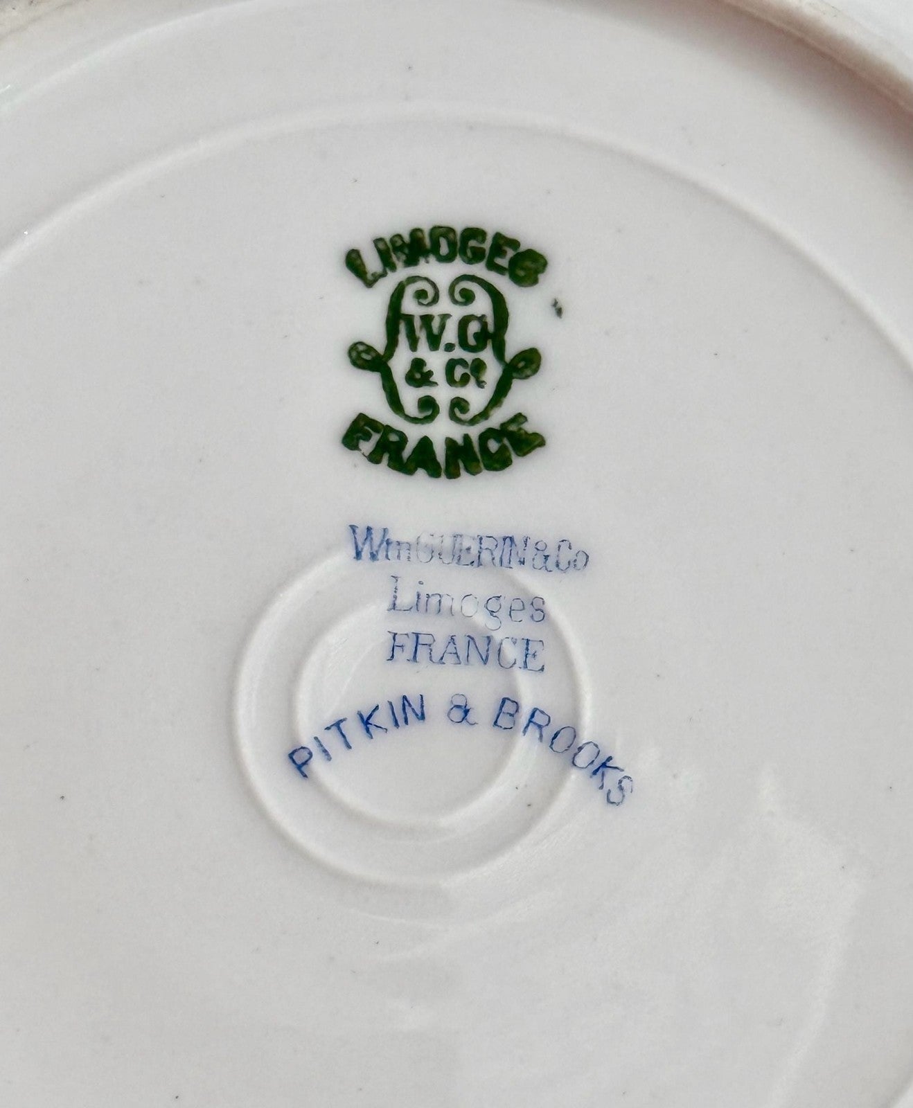 Vintage W.G. & Co. Limoges France Rose Bud 6.25