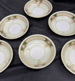Antique Lot Of 6 Reinhold Schlegelmilch RS Germany Roses And Gold Dessert Bowls