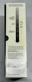 Ravi Instant WINE CHILLER Cooler Refresher With Bonus Thermometer NEW