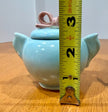 Vintage 1940s Dorette Saltzman Child's Tea Set Teapot Sugar Bowl Creamer