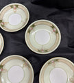 Antique Lot Of 6 Reinhold Schlegelmilch RS Germany Roses And Gold Dessert Bowls