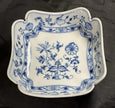 Antique Carl Teichert Meissen Blue Onion Porcelain Bowl 9” Circa 1882-1929 RARE!