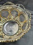 Antique EAPG Beaumont Glass Co Clear Duchess #103 OMN Pattern 4.5” Dessert Bowl